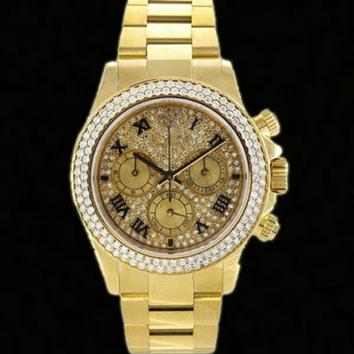 LUXURY WATCH FULL GOLD DAYTONA 