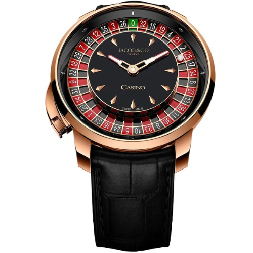 Luxury Watch Casino Tourbillon Rose Gold