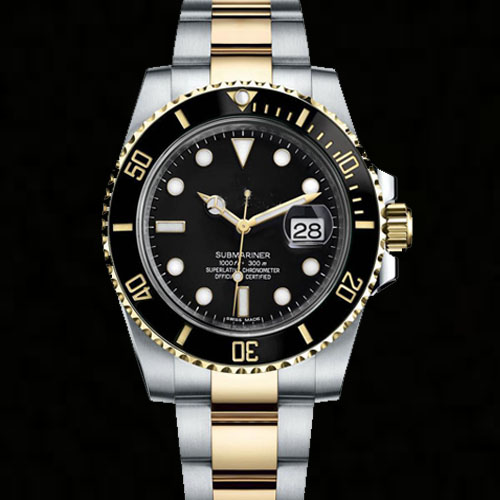 LUXURY WATCH STAINLESS STEEL BLACK DIAL 8880