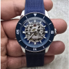 Rado Captain Cook Blue Dial Silicone Strap