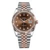 Rolex Datejust Two tone Chocolate Dial