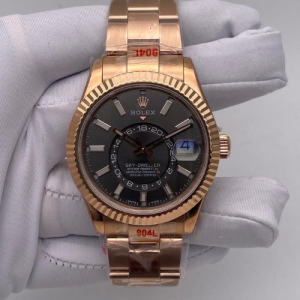 Rolex Sky-Dweller Rose Gold Swiss Eta