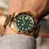 Rolex Gmt Master ll Green Dial Swiss Eta