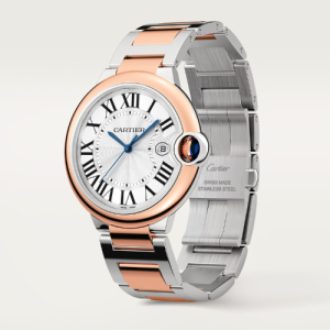 Cartier Ballon Rose Gold Men Watch