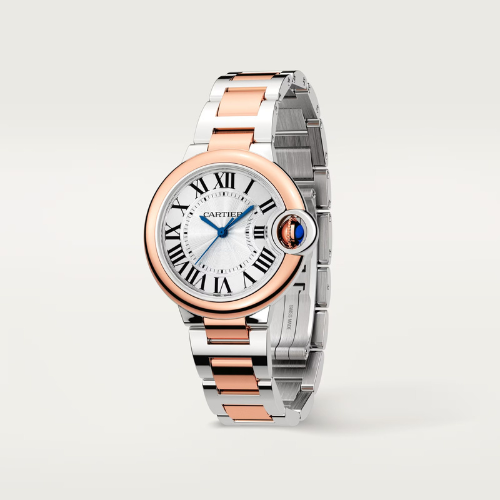 Cartier Ballon Rose Gold Women Watch