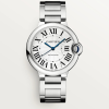 Cartier Ballon Bleu De Silver Men Watch Swiss Eta