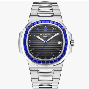 Patek Philippe Nautilus Platinum Sapphires 5711 Swiss Eta