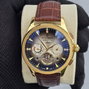 Patek Philippe Automatic Leather Wristwatch