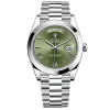 Rolex Oyster steel Green Dial 213