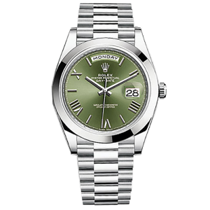 Rolex Oyster steel Green Dial 213