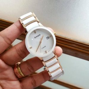 RADO CENTRIX FULL WHITE WITH GOLDEN