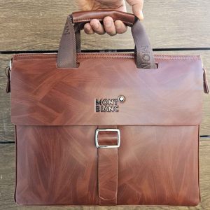 Mont Blanc Laptop Bag V3308-1 Brown