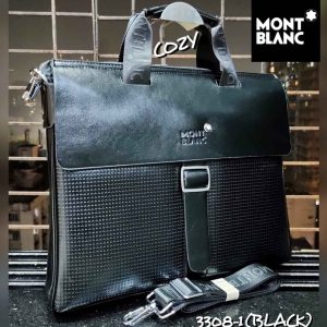 Mont Blanc Laptop Bag 3308-1 Black
