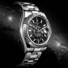 Rolex Sky Dweller Silver Black Dial