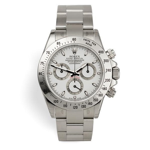 Rolex Daytona Silver White Dial