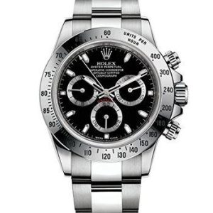 Rolex Perpetual Steel Black Dial
