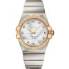 Omega Constellation 38mm steel yellow gold on steel