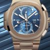 Patek Philippe Nautilus Rose Gold Watch Swiss Eta