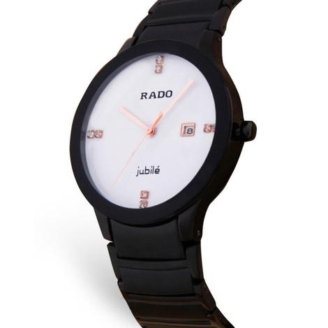 Rado Centrix Full Black Dial White