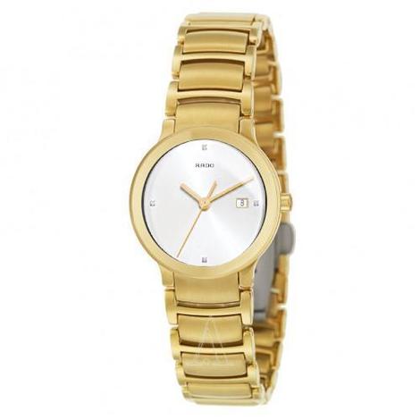 Rado Centrix Gold White Dial Women