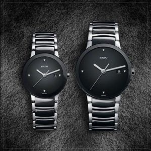 Rado Centrix Black 9554 Couple