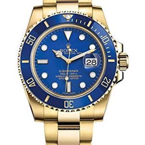 Rolex Submariner Yellow Gold Blue Dial 6643