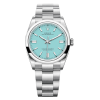 Rolex oyster perpetual turquoise blue dial 279