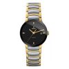 Rado Centrix Gold Silver Black Dial 5477 Men