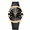 Omega constellation co axial master chronometer 41 mm Rose gold black