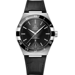 Omega constellation co axial master chronometer 41 mm black