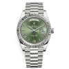 ROLEX DAYDATE STEEL GREEN DIAL 212